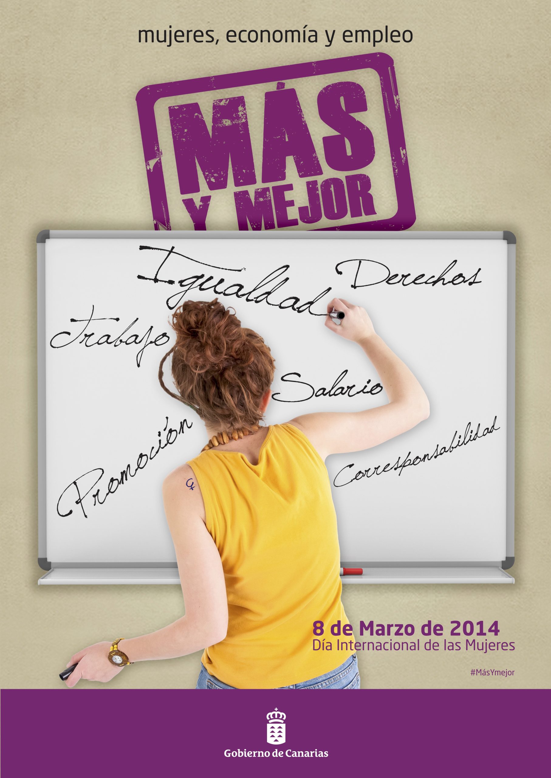 Campañas Día de la Mujer en Canarias - Litografía Romero, tu imprenta en Canarias